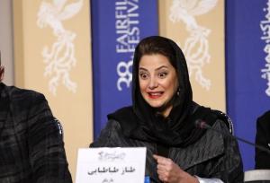 چهره خندان و متعجب «طناز طباطبایی» سوژه عکاسان