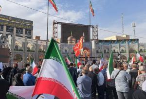 آغاز مراسم بزرگداشت «شهیدان خدمت» در میدان امام حسین (ع) تهران