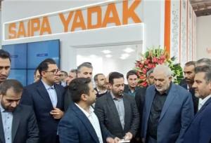 بازدید وزیر صمت و مدیرعامل گروه سایپا از غرفه سایپایدک در نوزدهمین نمایشگاه بین‌المللی قطعات خودرو تهران