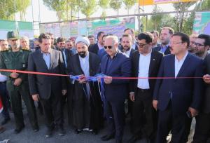افتتاح طرح های راهداری در شهرستان هشترود با حضور استاندار