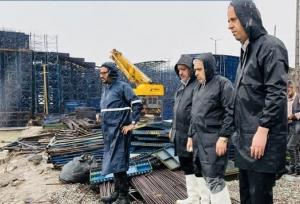 پایداری تأسیسات بندری در بارندگی‌های شدید حفظ شد