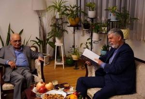 وزیر ارشاد در شب یلدا مهمان مرادی کرمانی بود