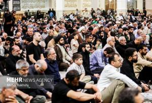 مراسم ارتحال امام در گرگان برگزار شد
