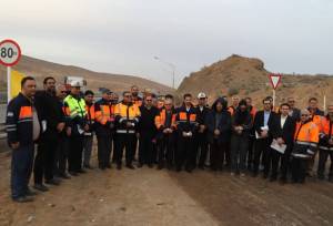 افتتاح یک پروژه راهسازی در سمنان؛ گردنه آهوان بهسازی شد