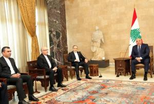 دیدار عراقچی با رئیس جمهور لبنان