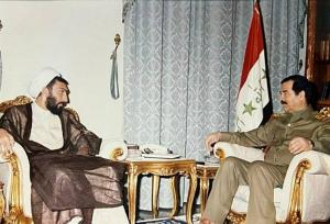 انتشار تصویر مذاکره پورمحمدی و صدام در عراق