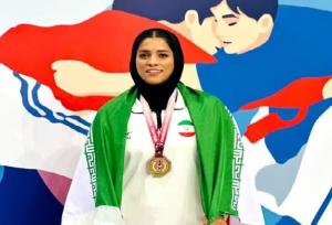 بانوی کشتی آلیش قم بر سکوی سوم رقابت‌های قهرمانی جهان ایستاد