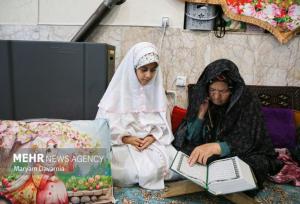 مادران و دختران شیروانی با دوری از مشغله‌های زندگی به خدا نزدیکتر شدند