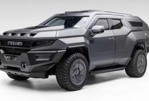 امکانات کادیلاک لیموزین در دل یک نفربر نظامی!