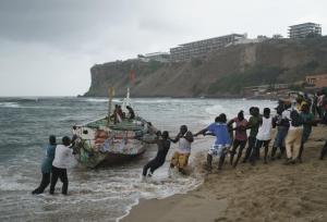 ۱۲ نفر در واژگونی قایق مهاجران در سواحل سنگال کشته شدند