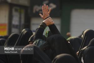 عزاداری با شکوه مردم دلگان در سالروز شهادت حضرت فاطمه(س)