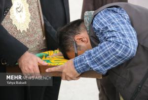آیین پرچم گردانی حرم مطهر رضوی در شاهرود
