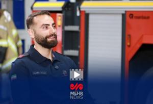 بدون تعارف با آتش‌نشان فداکار تهرانی