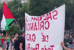 تظاهرات «نسل‌کشی مردم فلسطین را متوقف کنید» در پایتخت پرتغال+ فیلم