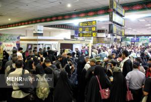 وضعیت تردد در مرز خسروی؛ بعد از ظهر پنجشنبه‌ ۱۶ مرداد