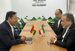 عراقچی با رئیس جمهور بولیوی دیدار و گفتگو کرد