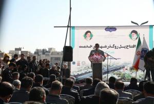 روگذر شهدای خدمت نماد هم‌افزایی برای توسعه متوازن شهری است