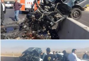 تصادف در جاده ازنا - شازند یک فوتی و یک مصدوم برجای گذاشت