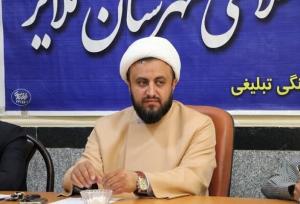 برگزاری جلسات روضه و جهاد تبیین در هیئات مذهبی ملایر