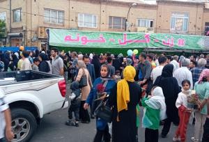 مشارکت ۱۱۰ موکب پذیرای در مهمانی کیلومتری رهروان غدیر زنجان