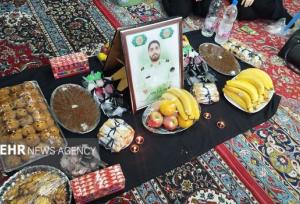 اولین سالگرد شهادت مدافع امنیت «علیرضا آقاجانی» در آستانه اشرفیه