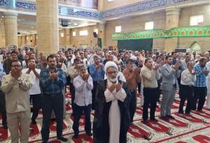نماز عید سعید قربان در کنگان