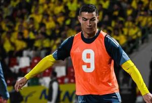 واکنش رونالدو به پاره شدن نوار ۱۰ پیروزی پیاپی النصر