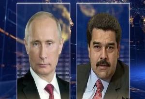 پوتین خطاب به مادورو: در برابر فشارهای خارجی کنار ونزوئلا هستیم