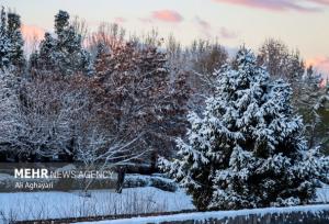 بارش خفیف برف در غرب و شمال‌شرق همدان