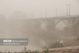 هشدار قرمز هواشناسی خوزستان؛ توده گرد و خاک عراقی در راه است