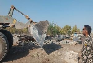 رفع تصرف ۷۴ هزار مترمربع اراضی ملی در مهاباد