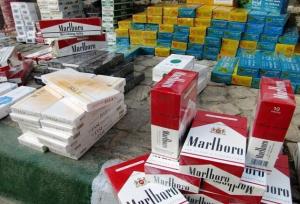 کشف بیش از ۱۴۸ هزار نخ سیگار فاقد مجوز در تکاب