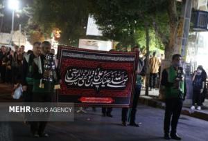 مراسم پرشور عزاداری مسلمیه در ورامین برگزار شد