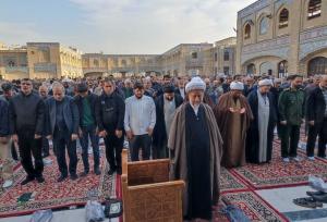 نماز باران در آستان حضرت عبدالعظیم حسنی(ع) اقامه شد