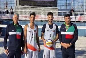 پایان کار والیبال ساحلی ایران با حذف تیم ملی «الف»