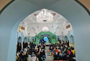 سومین گردهمایی کودکان عاشورایی در حرم امام رضا(ع) برگزار شد