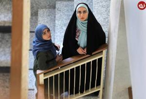 «مرضیه توفیقی‌مقدم» در اتاق گریم سریال بچه مهندس ۴