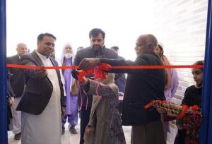 افتتاح مدرسه دخترانه در نصرت‌آباد سیستان و بلوچستان با مشارکت خیران