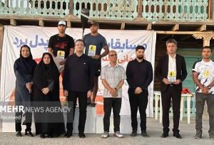 مسابقات قهرمانی «پدل‌برد» در بوشهر برگزار شد