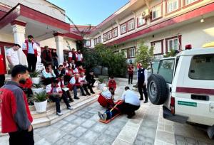 برگزاری دوره تربیت مربی کد ۳ امداد و کمک‌های اولیه