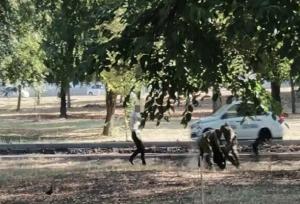 خنثی‌سازی حمله تروریستی در راه‌آهن کراسنودار روسیه+فیلم