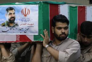 آغاز مراسم تشییع پیکر شهید دفاع از وطن سرهنگ پاسدار سعید آذربادگان