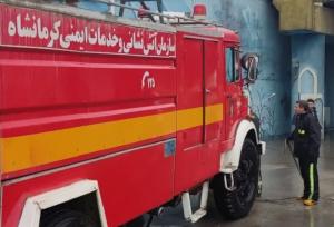 ۲کشته و۱مصدوم در حادثه انفجار تانکرسوخت در محله دیزل آبادکرمانشاه