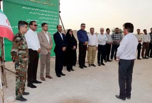 ۳ طرح آبخیزداری و جنگلداری در دشتی افتتاح شد