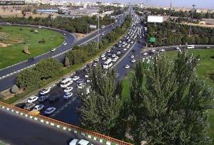اعلام آخرین وضعیت ترافیک سطح شهر مشهد در روز اول مهرماه