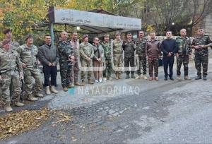 دیدار فرماندهان آمریکایی با پیشمرگان کُرد در عراق