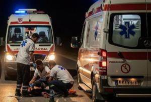 مصدومان تصادف محور نجف آباد به ۱۳ نفر رسید