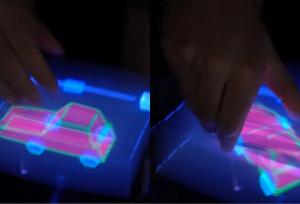 نمایشگر لمسی جدید ابداع شد