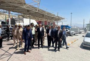 سفیر ایران در ترکیه از دروازه مرزی بازرگان - گوربولاغ بازدید کرد