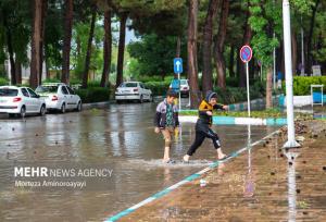 هشدار به ساکنان اردبیل؛احتمال بارش تگرگ و جاری شدن سیلاب تا پایان هفته